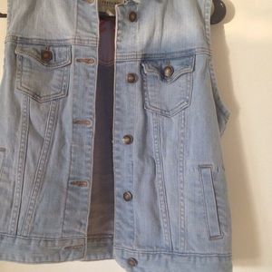 Denim vest